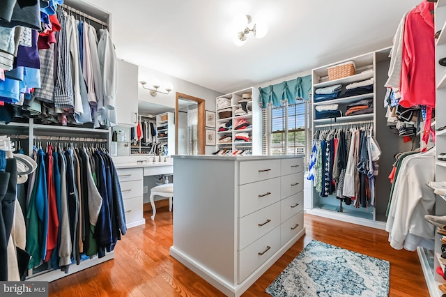 665 Bayard Rd, Lothian, MD 20711 - walk in closet featuring light wood-type flooring