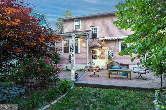 67 N American St, Woodbury, NJ 08096 - back of property with a deck