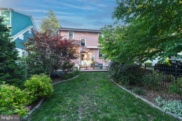 67 N American St, Woodbury, NJ 08096 - view of yard featuring a patio area