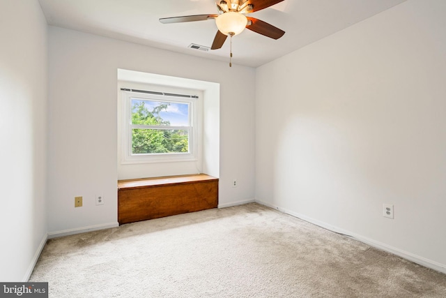 6188 Cobbs Rd, Alexandria, VA 22310 - empty room featuring carpet floors and ceiling fan