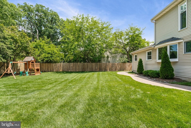 6188 Cobbs Rd, Alexandria, VA 22310 - view of yard featuring a playground