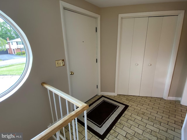108 Wright St SE, Frostburg, MD 21532 - entryway with brick patterned floors