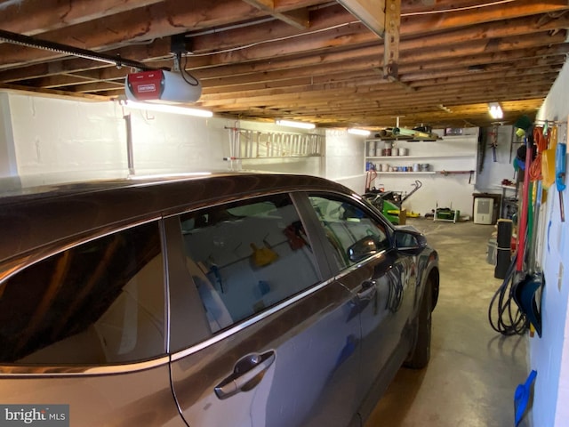 108 Wright St SE, Frostburg, MD 21532 - garage featuring a garage door opener