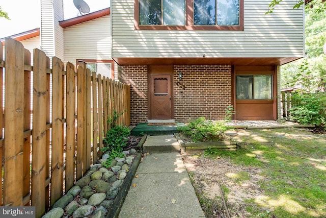 7616 Woodbine Dr, Laurel, MD 20707 - entrance to property with brick siding