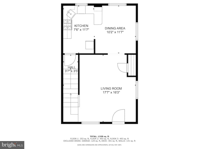 602 Braxton Rd, Ridley Park, PA 19078 - room layout