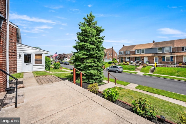 602 Braxton Rd, Ridley Park, PA 19078 - view of patio featuring a residential view