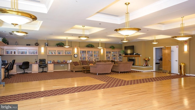 8145 Cyprus Cedar Ln Unit C, Ellicott City, MD 21043 - building lobby featuring ornamental molding