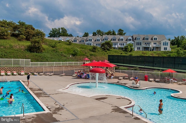 8145 Cyprus Cedar Ln Unit C, Ellicott City, MD 21043 - community pool with a patio