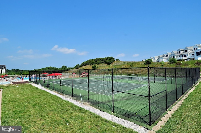 8145 Cyprus Cedar Ln Unit C, Ellicott City, MD 21043 - view of tennis court