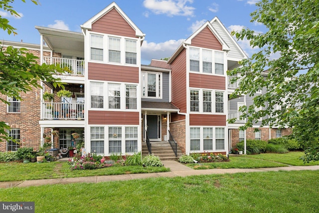 815 Deering Rd Unit 7H, Pasadena, MD 21122 - view of property featuring a front yard