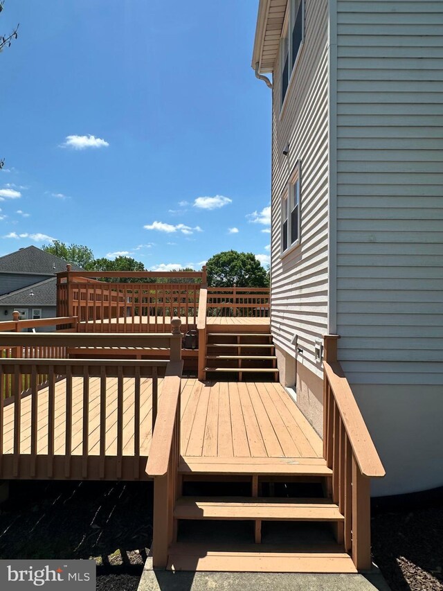 55 W Windrose Dr, Richboro, PA 18954 - view of wooden deck