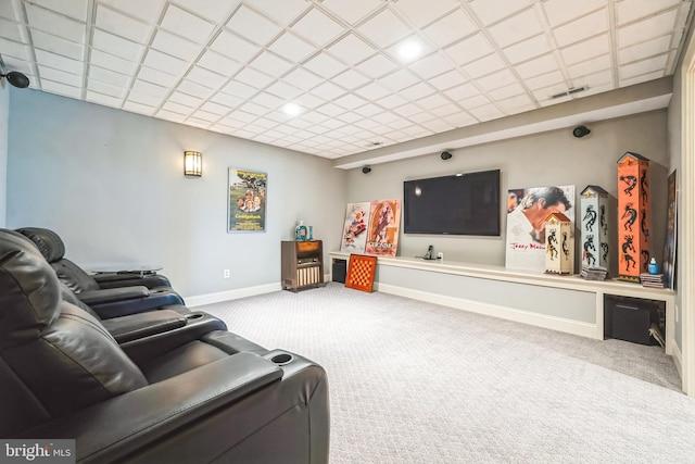 1293 Eagle Rd, New Hope, PA 18938 - carpeted cinema featuring baseboards