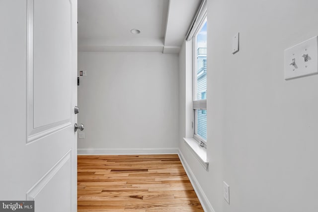 821 N 15th St Unit 2, Philadelphia, PA 19130 - spare room with light wood-type flooring and baseboards