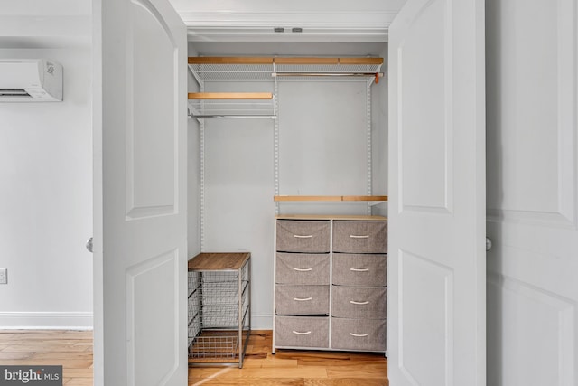 821 N 15th St Unit 2, Philadelphia, PA 19130 - closet with an AC wall unit