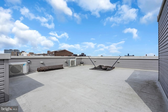 821 N 15th St Unit 2, Philadelphia, PA 19130 - view of patio with ac unit