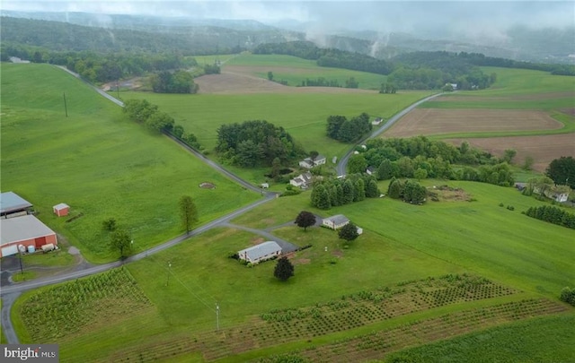 1195 Hemlock St, Palmerton, PA 18071 - overview of rural landscape with farmland and agricultural land