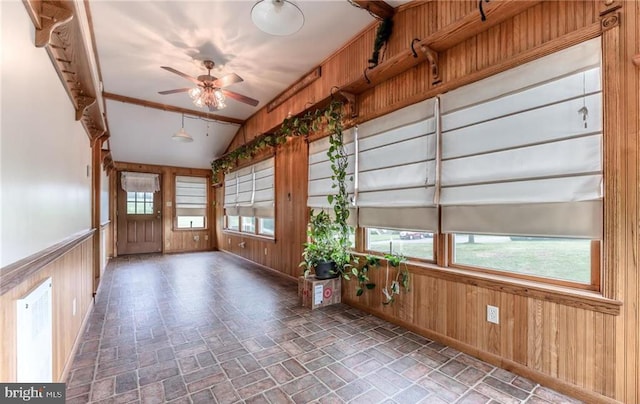 1195 Hemlock St, Palmerton, PA 18071 - unfurnished sunroom with vaulted ceiling