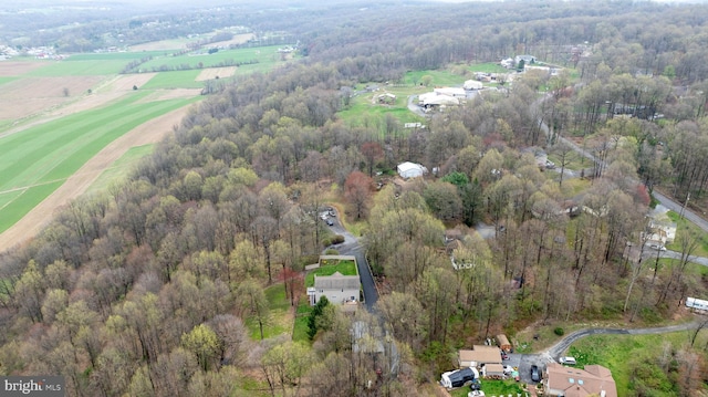 114 Moore Ln, Gap, PA 17527 - aerial view of property and surrounding area with a heavily wooded area