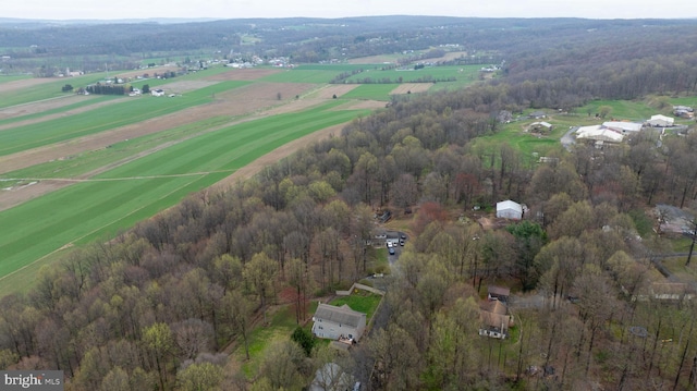 114 Moore Ln, Gap, PA 17527 - aerial view of property and surrounding area with a forest