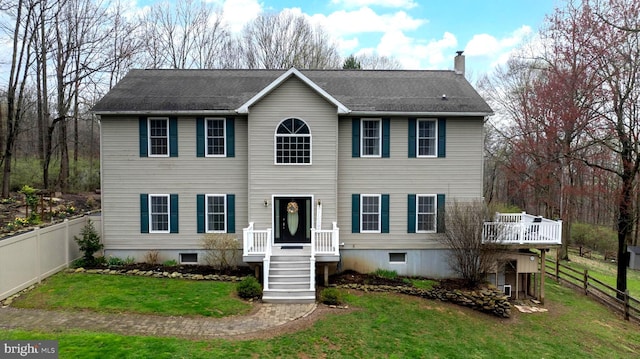 114 Moore Ln, Gap, PA 17527 - view of front of house with a chimney and a shingled roof