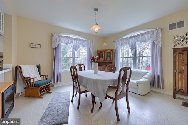 114 Moore Ln, Gap, PA 17527 - dining area featuring baseboards and light tile patterned flooring