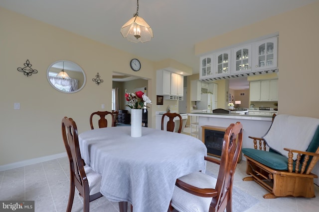 114 Moore Ln, Gap, PA 17527 - dining room featuring baseboards and light tile patterned flooring