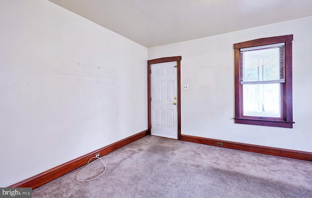625 Hunter St, Gloucester City, NJ 08030 - empty room featuring carpet flooring and baseboards