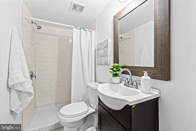 2521 Moore Ave, Baltimore, MD 21234 - full bathroom featuring vanity, toilet, and a stall shower