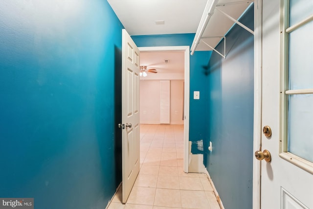 46 Misty Ln, Stafford, VA 22556 - hallway with light tile patterned flooring and baseboards