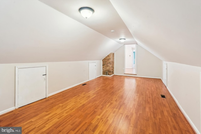 46 Misty Ln, Stafford, VA 22556 - bonus room with light wood-style floors, vaulted ceiling, and baseboards