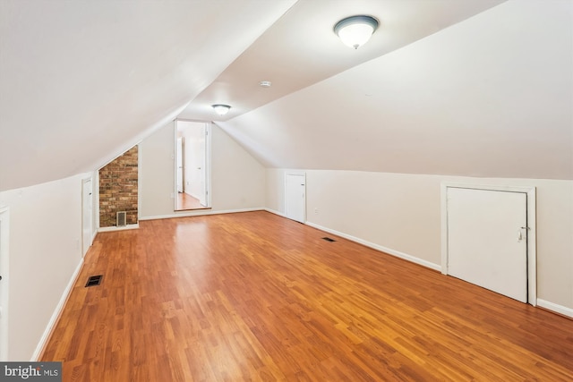 46 Misty Ln, Stafford, VA 22556 - additional living space featuring light wood-style floors, lofted ceiling, and baseboards