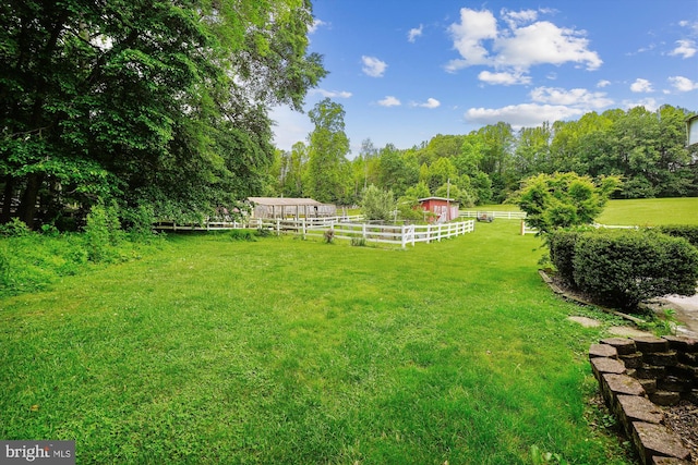 46 Misty Ln, Stafford, VA 22556 - view of yard
