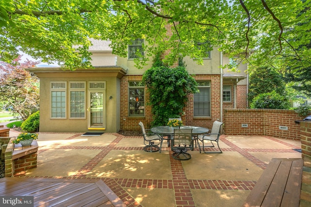 826 Bent Creek Dr, Lititz, PA 17543 - view of patio featuring outdoor dining space