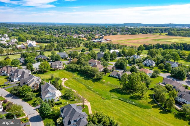 826 Bent Creek Dr, Lititz, PA 17543 - aerial perspective of suburban area with a tree filled landscape