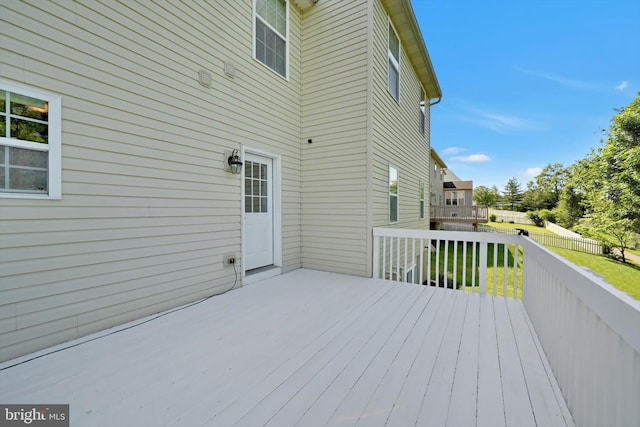 82 Grayson Ave, East Earl, PA 17519 - view of wooden deck