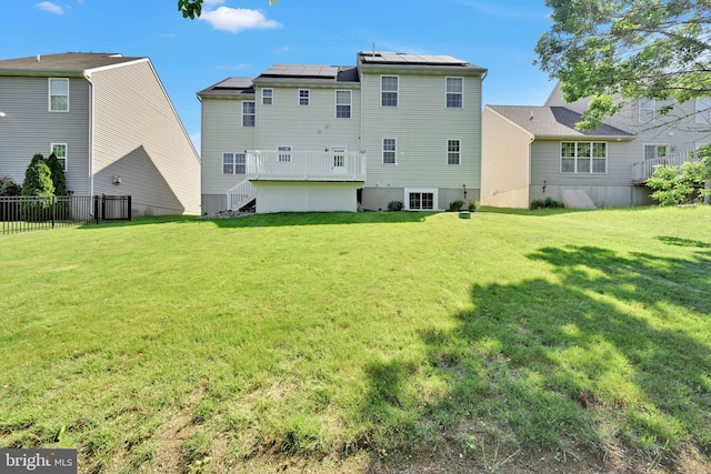 82 Grayson Ave, East Earl, PA 17519 - rear view of property with roof mounted solar panels