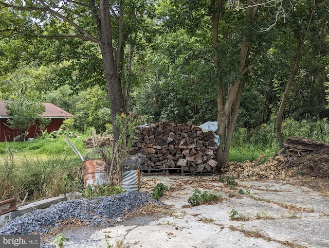 2834 E Boss Arnold Rd, Jefferson, MD 21755 - view of yard with a wooded view