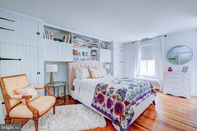 315 Linden Ave, Doylestown, PA 18901 - bedroom with radiator heating unit and wood finished floors