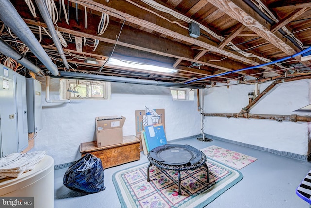 315 Linden Ave, Doylestown, PA 18901 - basement with electric panel