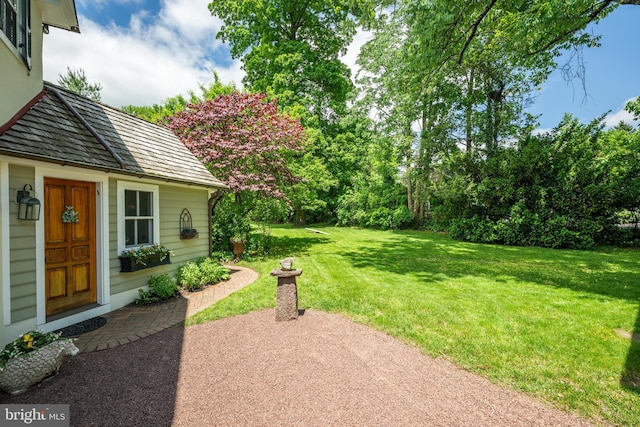 315 Linden Ave, Doylestown, PA 18901 - view of green lawn featuring a patio area