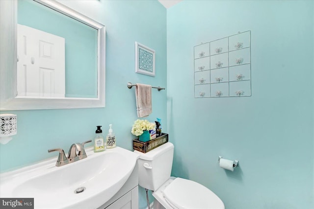 96 Billerbeck St, New Oxford, PA 17350 - bathroom featuring toilet and vanity