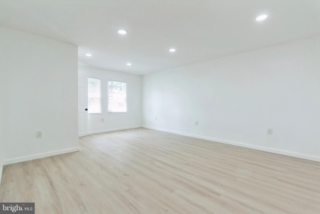 229 Shoemaker Rd, Bridgeton, NJ 08302 - unfurnished room featuring recessed lighting, light wood finished floors, and baseboards