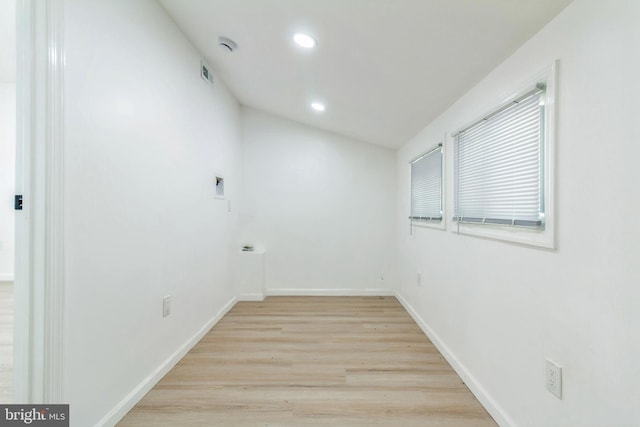 229 Shoemaker Rd, Bridgeton, NJ 08302 - unfurnished room with light wood-type flooring, recessed lighting, and baseboards