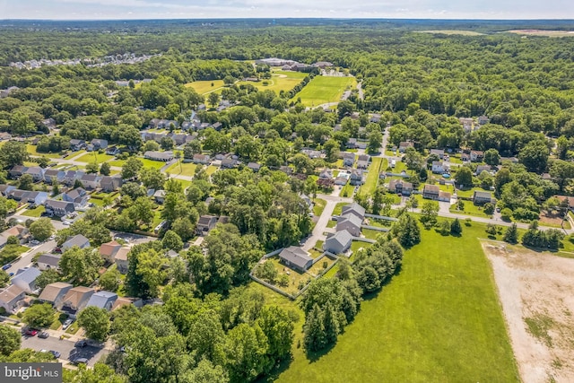 1808 Sara Ave, Severn, MD 21144 - aerial perspective of suburban area with a heavily wooded area