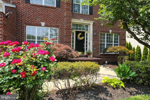 5736 Caribbean Ct, Haymarket, VA 20169 - property entrance featuring brick siding