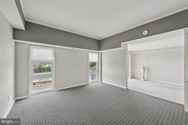 3601 Clarks Ln Unit 424, Baltimore, MD 21215 - spare room with carpet flooring, baseboards, and a smoke detector