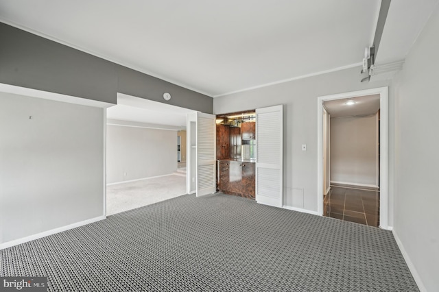 3601 Clarks Ln Unit 424, Baltimore, MD 21215 - unfurnished bedroom featuring carpet floors and baseboards