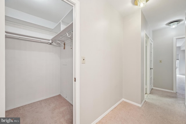 3601 Clarks Ln Unit 424, Baltimore, MD 21215 - walk in closet with carpet floors