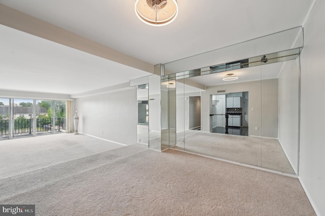 3601 Clarks Ln Unit 424, Baltimore, MD 21215 - unfurnished room with carpet and baseboards