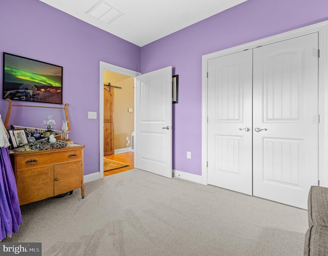 20843 Country Rd, Georgetown, DE 19947 - bedroom with carpet floors, baseboards, and a closet